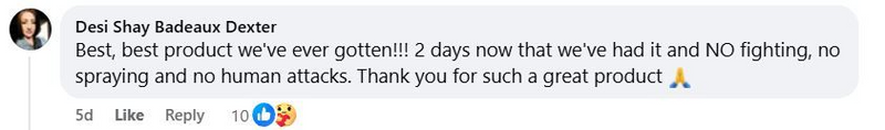 Facebook testimonial 4