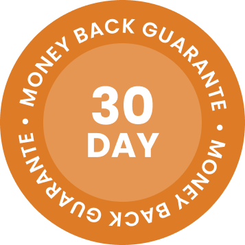 30 day money back guarantee